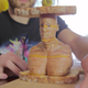 Illustration for article titled Behold: A ham and cheese sandwich that looks like Vin Diesel